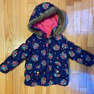 Carters winter coat size 2t